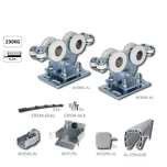 KOVIAN, s.r.o. Samonos do 230 kg, profil 95 x 100 x 6000 mm, hliník
