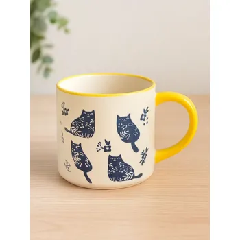 Sinsay - Hrnek s kočkou - bílá - 217GI-00X - 217GI-00X-ONE