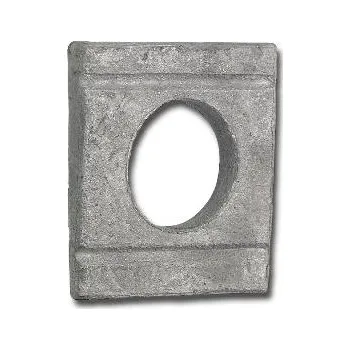 podložka DIN 434 M12 žárový pozink podložka pro U-profil vyhnutí 8% (200 ks)