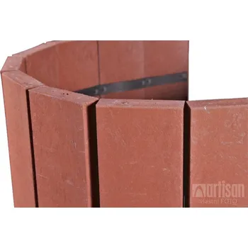 Plotovka Plastová palisáda Transform rovná 290x21x1010, cihlová - rec