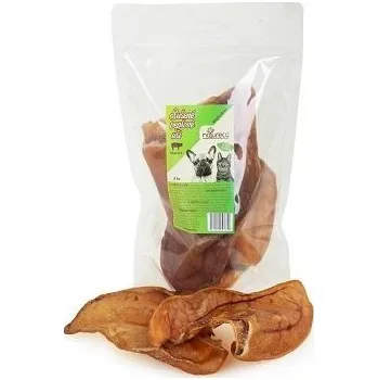 Krmivo pro psa NATURECA pochoutka Vepřové uši sušené 3ks