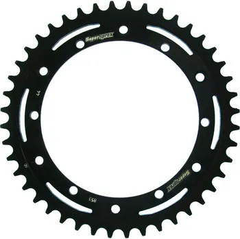 Řetězová sada pro motocykl Řetězová rozeta SUPERSPROX RFE-853:44-BLK černý 44 zubů, 520