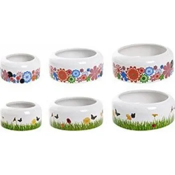 miska pro malé zvíře Keramická dekorativní miska pro hlodavce 11,5cm 250ml