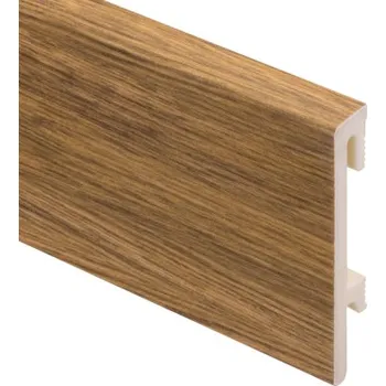 Podlahová lišta SALAG Soklová lišta BRAVO Dub Mint 80 mm 2,4 m
