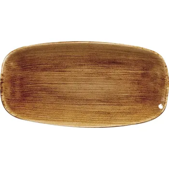 Talíř Talíř mělký Churchill Patina Vintage Copper 35,5x18,9 cm