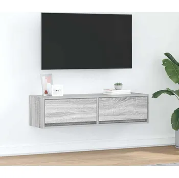 Televizní stolek vidaXL Televizní skříň Šedá sonoma 100 x 31 x 25.5 cm Kompozitní dřevo [861531]