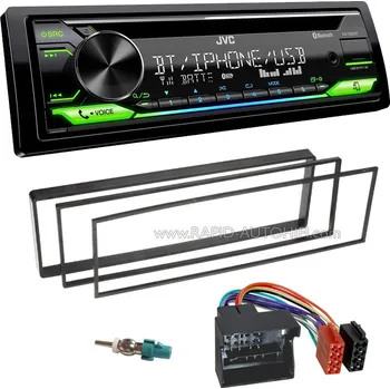 Auto Hi-Fi Autorádio CITROEN C3 2006-2009 JVC KD-T922BT Bluetooth s instalační sadou
