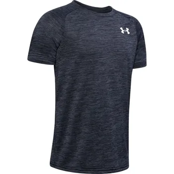 Chlapecké tričko Under Armour Tech™ 2.0 Short Sleeve T-Shirt Juniors Black 11 - 12 Years (L)