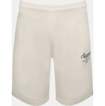 Pánské kraťasy Slazenger Fleece Jogger Shorts White M
