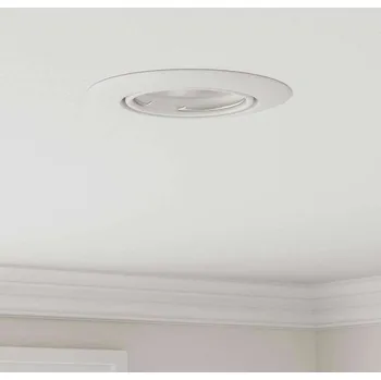 Bodové svítidlo vidaXL Spotlights s reflektory 6 pcs Bílá 9 x 9 cm kov [4108161]