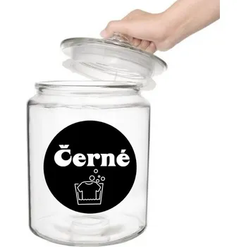 Speciální papír Označto Nálepka/štítek s grafikou trika - Černé Barva písma: Bílé na černém