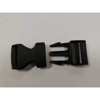 Spona trojzubec šíře 25 mm - černá