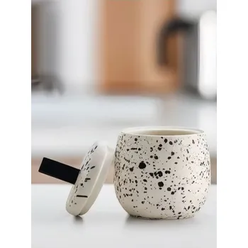 Dóza na potraviny Sinsay - Úložná nádoba s víkem - béžová - 851GN-02X - 851GN-02X-ONE