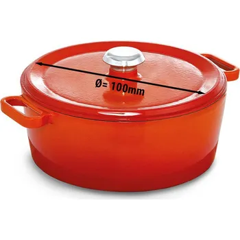 Hrnec G.Gastro Hrnec - Ø 100 mm - oranžový