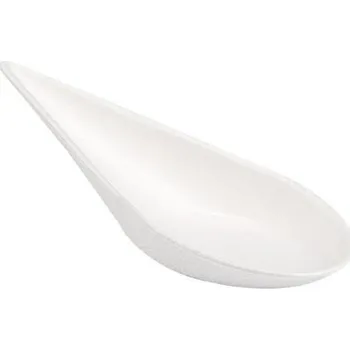 Jednorázové nádobí Talířek FINGERFOOD asijská lžíce 105mm 50ks