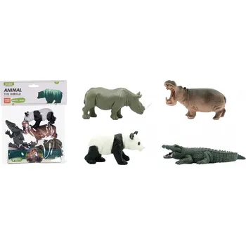 Figurka Zvířátka figurky set 4 ks 12,5 cm