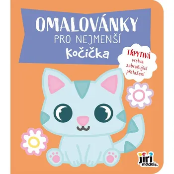 omalovánky Jiri Models Omalovánky pro nejmenší Kočička