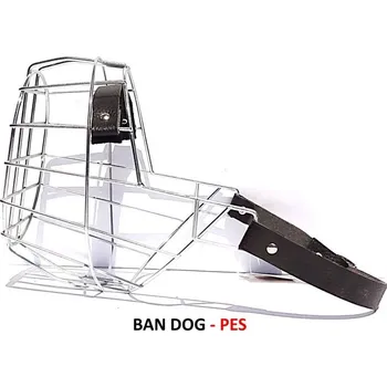 Náhubek pro psa Mr. Rozchov Náhubek kovový - Bandog - pes