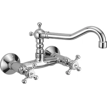 Vodovodní baterie Sapho ANTEA nástěnná baterie horní ramínko chrom 3361