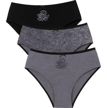 Kalhotky LAMA Dámské kalhotky 3 pack 122BI 54 XL