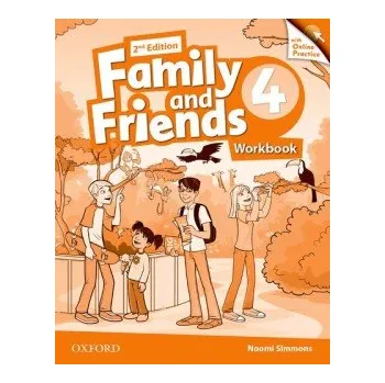 Cizí jazyk Family and Friends 4 Workbook with Online Skills Practice (2nd)