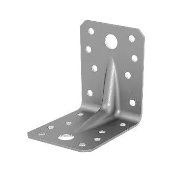 Tesařské kování Úhelníková spojka s žebrem GH 55/70S, Greenline, ocel žárový pozink