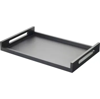 Servírovací tác dřevěný Revol 60x40 cm, černý