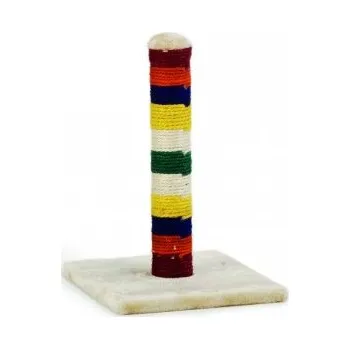 Beeztees Škrabadlo Anja duhové 30x30X45cm