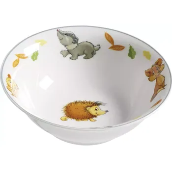 Talíř Miska "Lesní zvířátka" 17 cm
