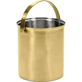 Nádoba na led Vědro na led z kartáčované oceli SERAX L 18,5 cm, PVD zlatá
