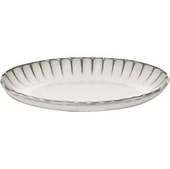 Miska oválná SERAX Inku 22x15,4 cm, bílá