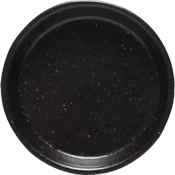 Talíř Talíř Costa Nova Notos 7,7 cm, černý, vyvýšený okraj