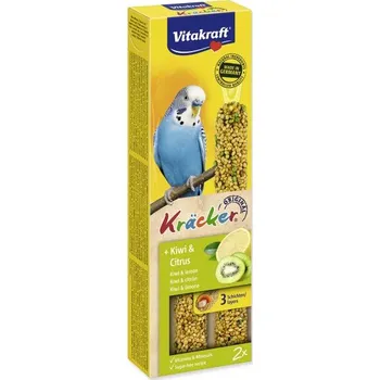 Krmivo pro ptáka Vitakraft Bird Kräcker andulka kiwi&amp;citrus 2 ks 2ks/60g