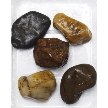 Akvaristika Tommi písek č.9 hnědé oblázky 3 kg