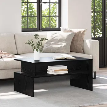 Konferenční stolek vidaXL Konferenční stolek Černý dub 90 x 55 x 42,5 cm kompozitní dřevo [875157]