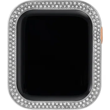 Příslušenství k chytrým hodinkám Anne Klein luneta pro Apple Watch 44mm stříbrný s krystaly