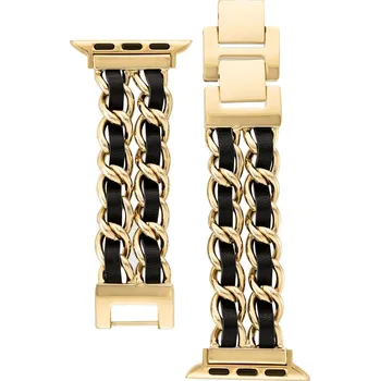 Příslušenství k chytrým hodinkám Steve Madden řemínek pro Apple Watch řetízkový zlatý 38/40/41 mm