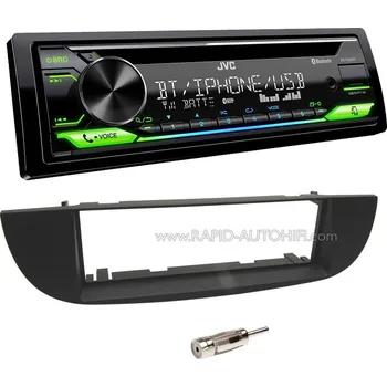 Auto Hi-Fi Autorádio FIAT 500 JVC KD-T922BT Bluetooth s instalační sadou