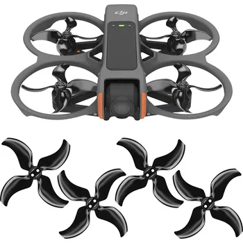 Dron Master Airscrew - Stealth vrtule pre DJI Avata 2 (Čierne)