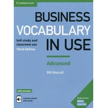 Cizí jazyk Business Vocabulary in Use: Advanced Book with Answers and Enhanced ebook