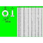 Matice s okem pozink M 48 DIN582