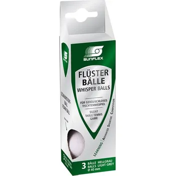 Pingpongový míček SUNFLEX Sunflex Tiché míčky 3 ks