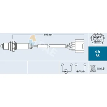 Lambda sonda Lambda sonda FAE 75633