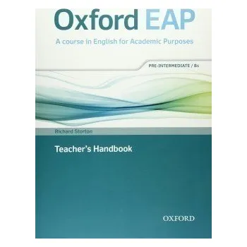 Anglický jazyk Oxford English for Academic Purposes B1 Teacher´s Handbook