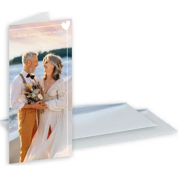 HAPPY Blahopřání 9,5 x 20 cm