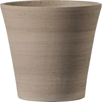 Květináč Deroma Květináč Vaso Cono, moka grafite, pr.36cm, terakota