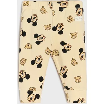 Oblečení a móda Sinsay - Legíny Mickey Mouse - krémová - WK237-01X - WK237-01X-80