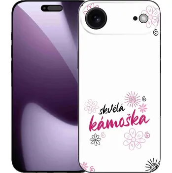 Pouzdro na mobilní telefon Gelový kryt mmCase na iPhone 17 Air - skvělá kámoška bílé pozadí