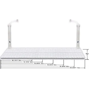 Akvarijní filtr Půdní filtr RS-32P, 112x28,5cm, 2 výstupy