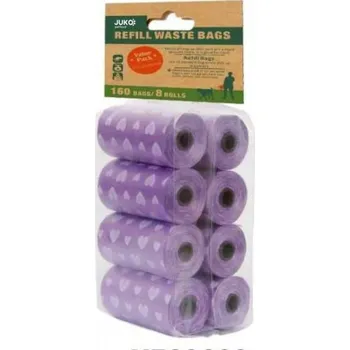 sáček na exkrement Hygienické sáčky s vůní borovice JUKO (8x20 ks)